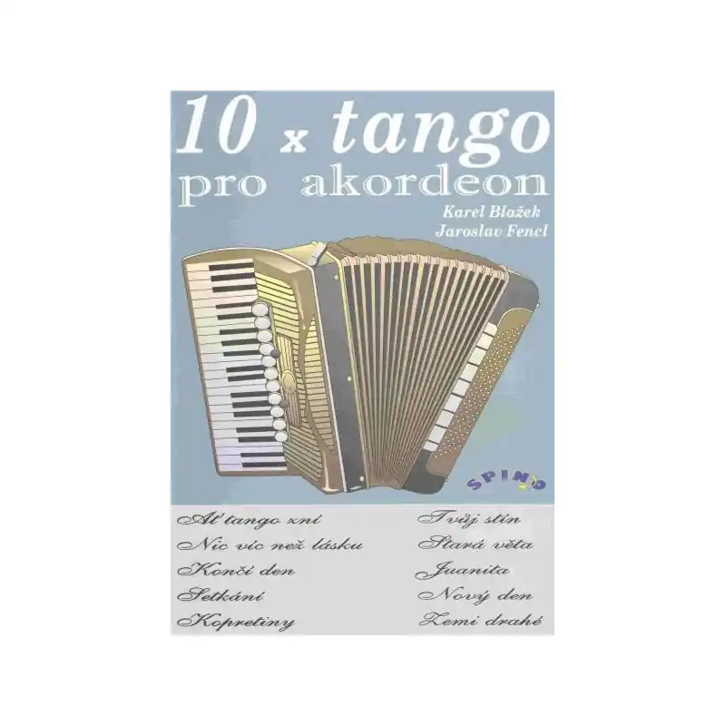10x tango pro akordeon - Karel Blažek Speciální Cena