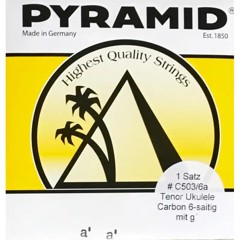 Pyramid struny na tenorové ukulele nylon carbon Levný