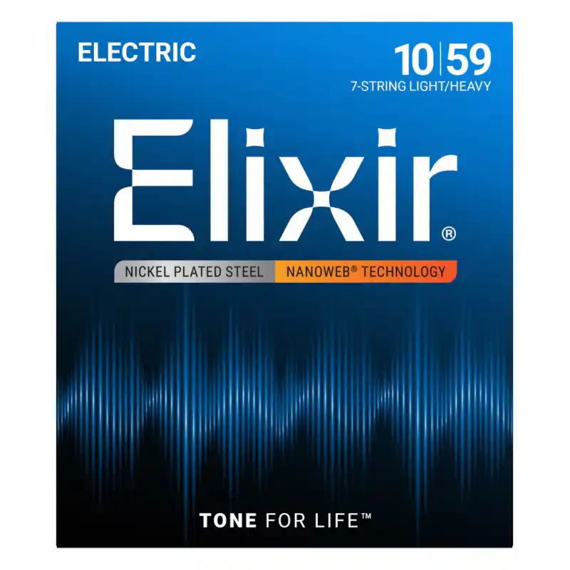 Elixir 12074 7-string Nanoweb 10-59 Speciální Cena