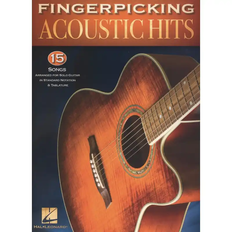 Fingerpicking ACOUSTIC HITS / zpěv, kytara + tabulatura Nejlepší Cena