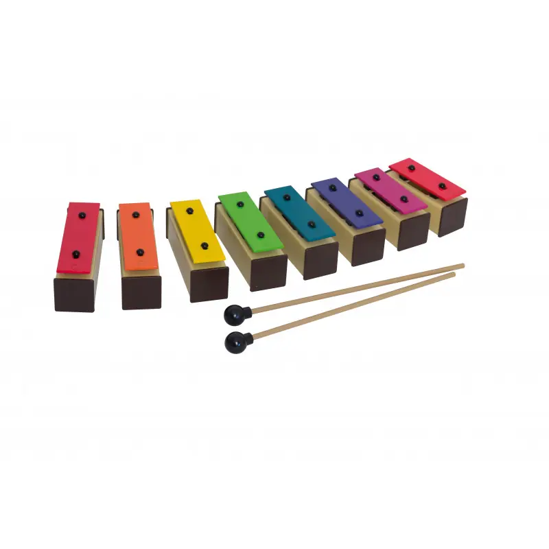 Výhodná Nabídka Goldon sada 8 hracích kamenů v barvách Boomwhackers