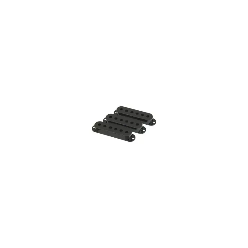 Fender Pickup Covers Black Strat Rychlé Dodání