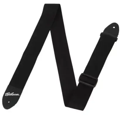 Řemen kytarový Gibson GSB10 Regular Style 2" Safety Strap Jet Black Objednat Nyní