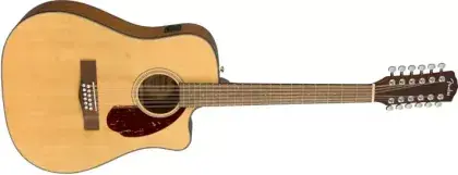 12strunná kytara elektroakustická Fender CD-140SCE-12 NAT WC Sleva
