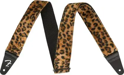 Řemen kytarový Fender Wild Leopard Print Strap Výprodej