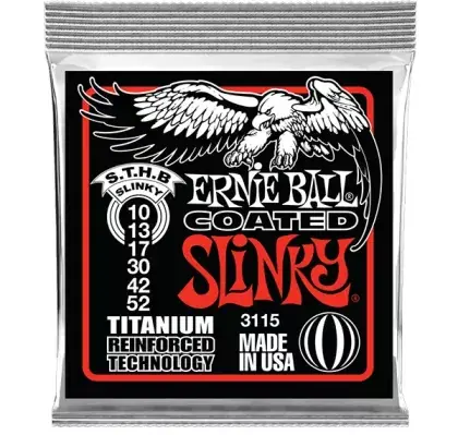 Struny pro elektrickou kytaru Ernie Ball EB 3115 - 10/52 Nejlepší Cena