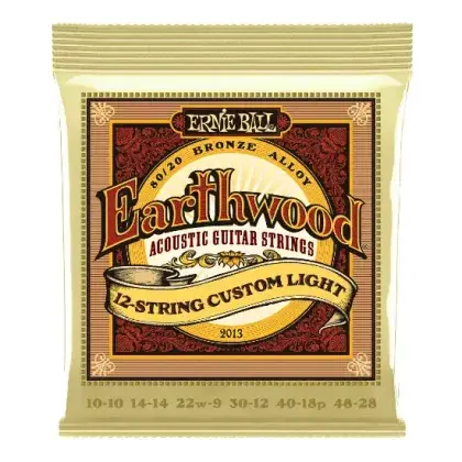 Sleva Struny kovové pro 12strunnou kytaru Ernie Ball EB 2013 - 10/48