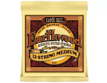 Struny kovové pro 12strunnou kytaru Ernie Ball EB 2012 - 11/52 Akce
