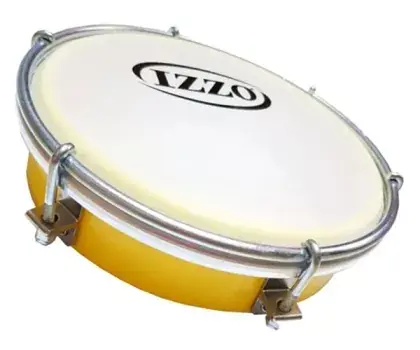 Tamburína Izzo 3691AM Tamborim 06" ABS Amarelo Nejprodávanější