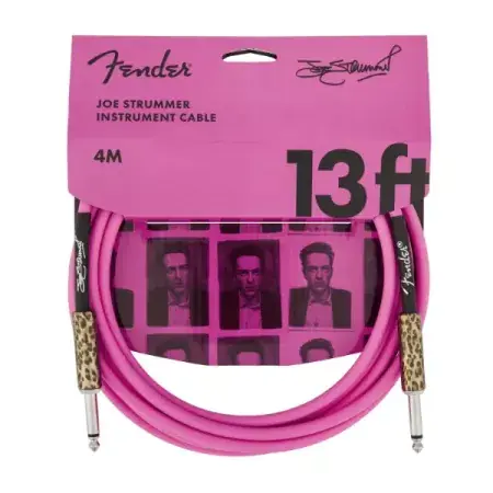 Kabel nástrojový Fender Joe Strummer 13 Pink Leopard Poslední Šance