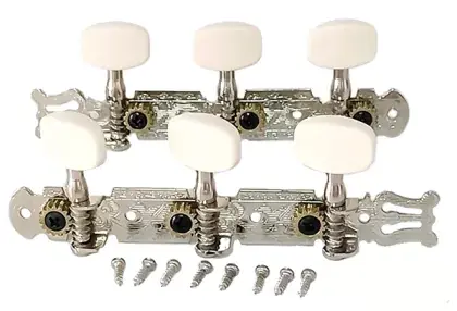 Značkový Mechanika ladící kytarová Pecka CMP-100 Silver