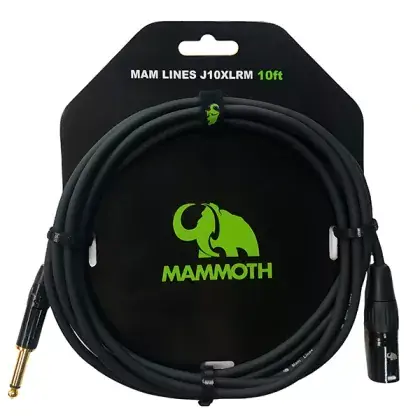 Kabel mikrofonní Mammoth MAM LINES J10XLRM Ihned K Objednání