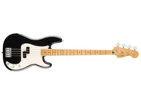 Baskytara 4strunná Fender Player II Precision Bass MN Black Sezónní Sleva