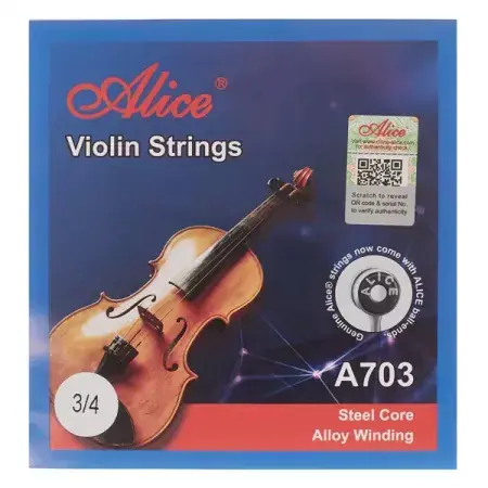 Struny houslové Alice A703 Basic Violin String Set 3/4 Must-Have