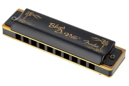Autentický Harmonika diatonická Fender Blues Deville E