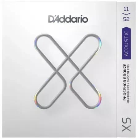 Struny kovové pro akustickou kytaru D‘Addario XSAPB1152 Nízká Cena