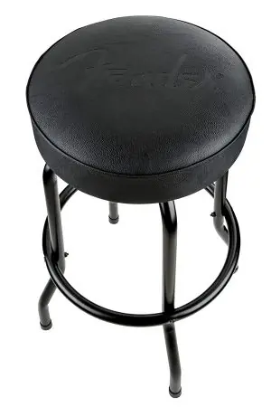 Víkendová Akce Stolička kytarová Fender Barová stolička Blackout Barstool 30"