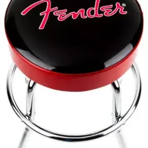 Stolička kytarová Fender Barová stolička Red Sparkle Barstool 24" Přímo Od Výrobce