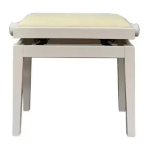Stolička klavírní Discacciati 105R/199/23E white birch/béžový vinyl Sezónní Sleva