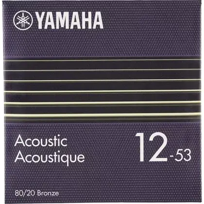 Struny kovové pro akustickou kytaru Yamaha GSA12 80/20 Bronze - 12/53 Nejlepší Volba