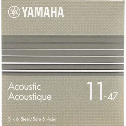 Struny kovové pro akustickou kytaru Yamaha GSA11C Silk & Steel - 11/47 Sleva