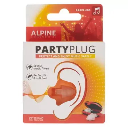 Špunty do uší Alpine PartyPlug Pro Transparent Ověřený