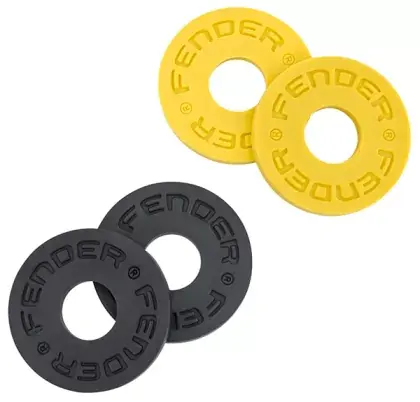 Ověřený Zámek řemenu Fender Strap Blocks BLK/YLW