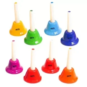 Zvonky ruční Kidzzo 17681 Hand Bells Colorful 8 Výhodná Nabídka