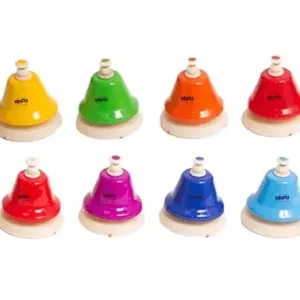 Zvonky stolní Kidzzo 17682 Table Bells Colorful 8 Nízká Cena