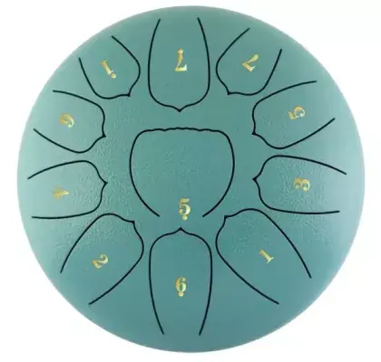Steel Tongue Drum FZone STD-10I11N Teal Hit Sezóny