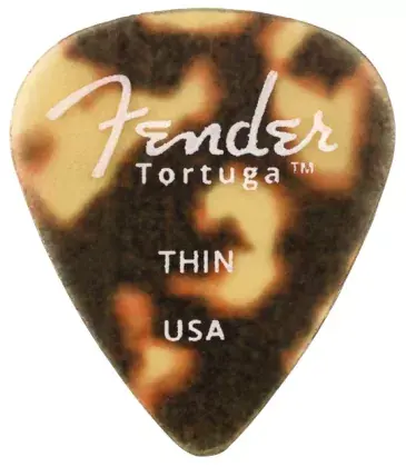 Trsátka set Fender Tortuga Picks 351 Thin 6 ks Přímo Od Výrobce