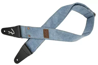 Řemen kytarový Fender Wrangler Denim Strap Light Indigo Nízká Cena