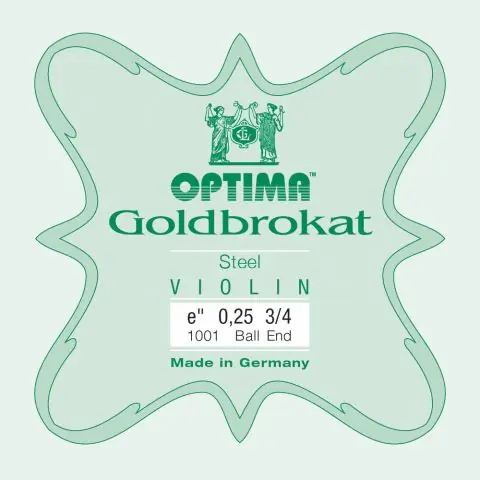 Optima struny pro housle Lenzner Goldbrokat Violine Jen Po Omezenou Doba