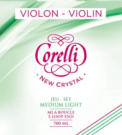 Struny pro housle New Crystal Kup Teď