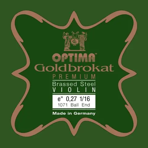 Struny pro housle Goldbrokat Premium - motaženo posazí Jen Po Omezenou Doba