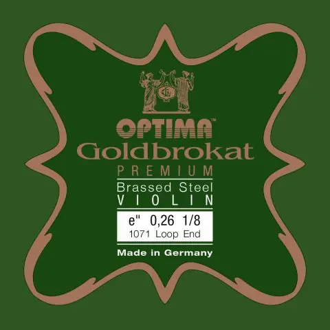 Finální Výprodej Struny pro housle Goldbrokat Premium - motaženo posazí