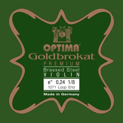 Sezónní Sleva Struny pro housle Goldbrokat Premium - motaženo posazí