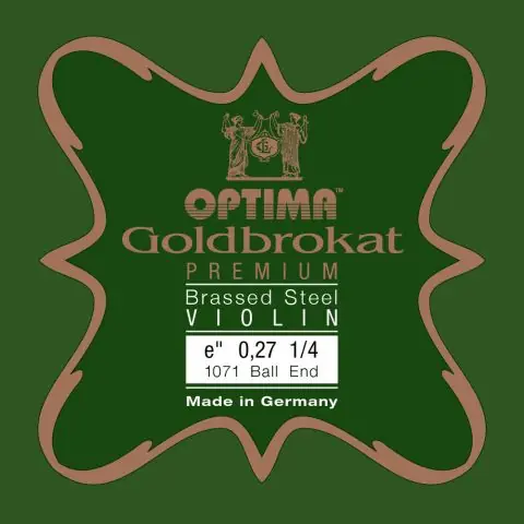 Levný Struny pro housle Goldbrokat Premium - motaženo posazí