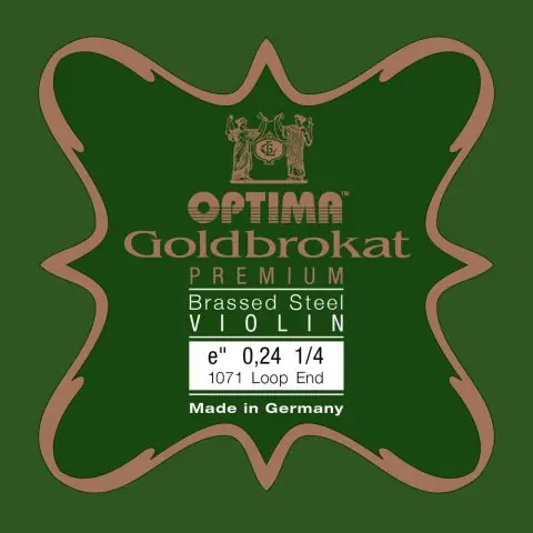 Nejlepší Volba Struny pro housle Goldbrokat Premium - motaženo posazí