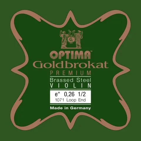 Vrácení Zdarma Struny pro housle Goldbrokat Premium - motaženo posazí