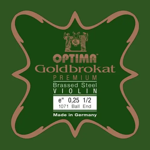 Výhodná Nabídka Struny pro housle Goldbrokat Premium - motaženo posazí