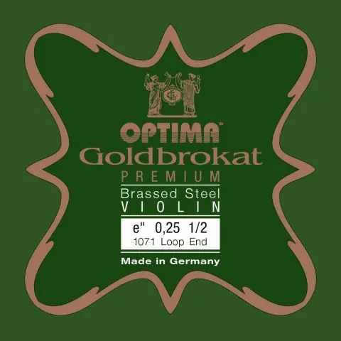 Ihned K Objednání Struny pro housle Goldbrokat Premium - motaženo posazí