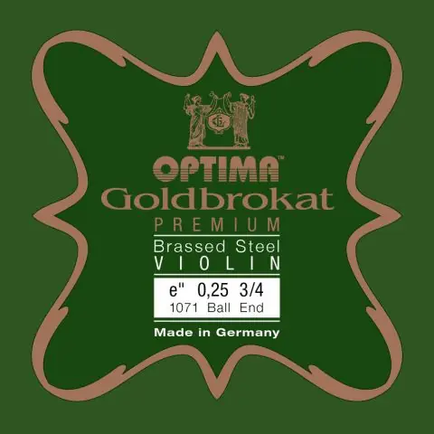 Super Cena Struny pro housle Goldbrokat Premium - motaženo posazí