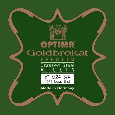 Struny pro housle Goldbrokat Premium - motaženo posazí Objednat Nyní