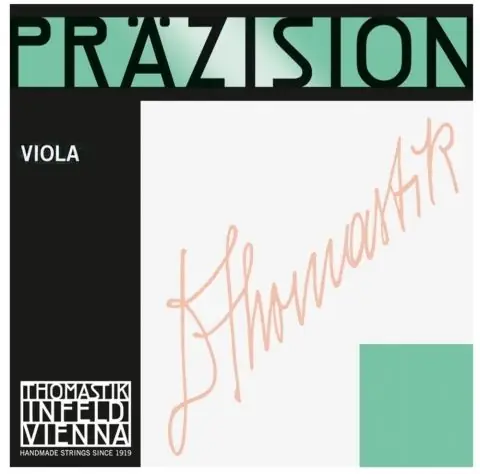 Levný Thomastik struny pro violu Precizní ocel