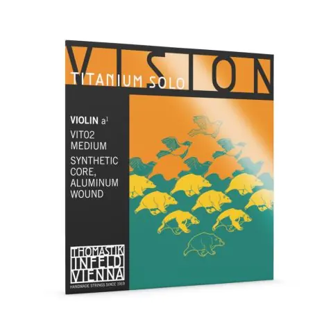 Sleva Struny pro housle Vision Titanium Solo Synthetic Core