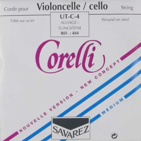 Autentický Struny pro Cello Ocel