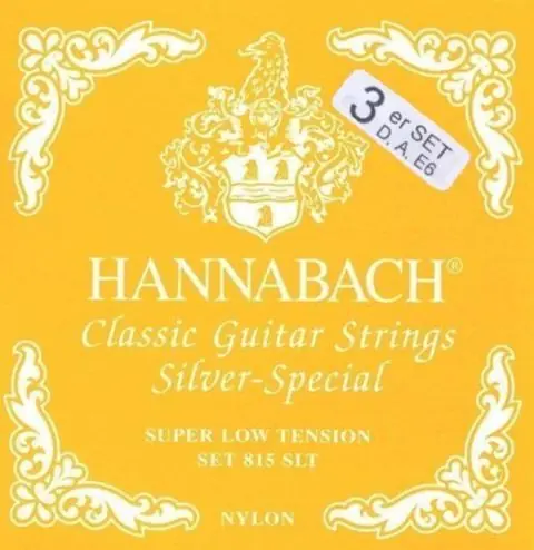 Struny pro klasickou kytaru série 815 Super Low Tension Silver special Omezená Nabídka