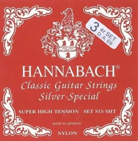 Struny pro klasickou kytaru série 815 Super High Tension Silver special Akční Cena