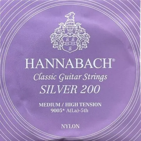 Struny pro klasickou kytaru série 900 Medium / High Tension Silver 200 Aktuální